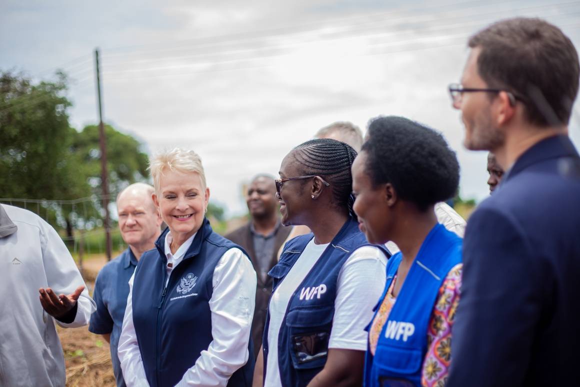 5. april tiltro Cindy H. McCain som Verdens matvareprograms (WFP) nye sjef. Foto: WFP/Nkole Mwape.